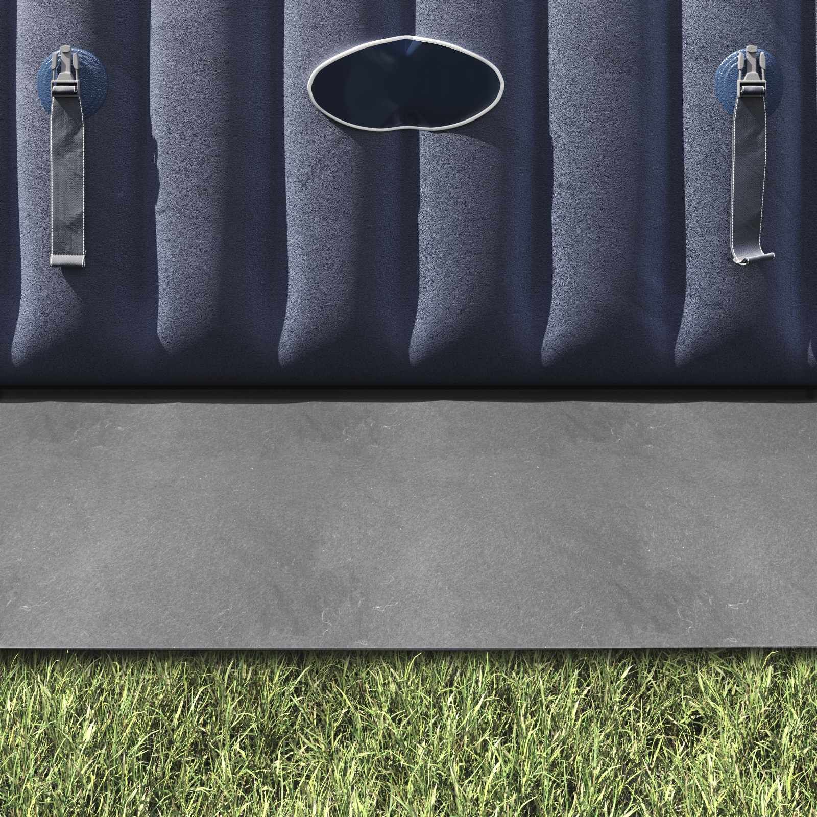 Bodenfolie für Pools 274 x 274 x 0,1 cm Quadratisch Vliesstoff