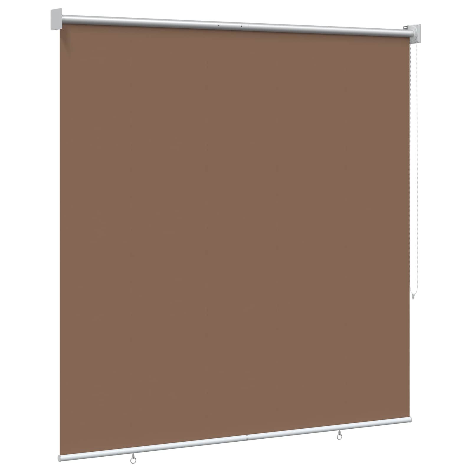 Rollo mit UV-Schutz Taupe 120 x 140 cm Polyester