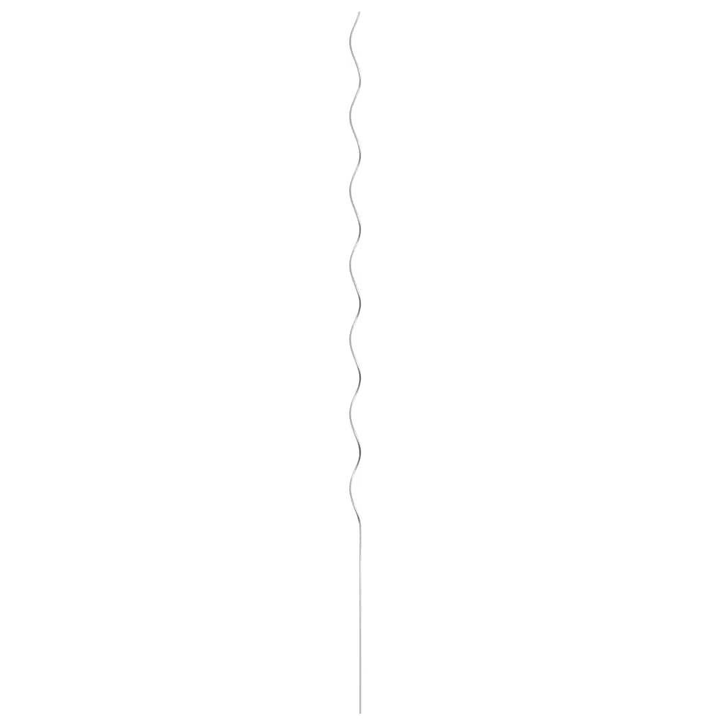 Tomaten-Spiralstäbe 5 Stk. 170 cm Verzinkter Stahl