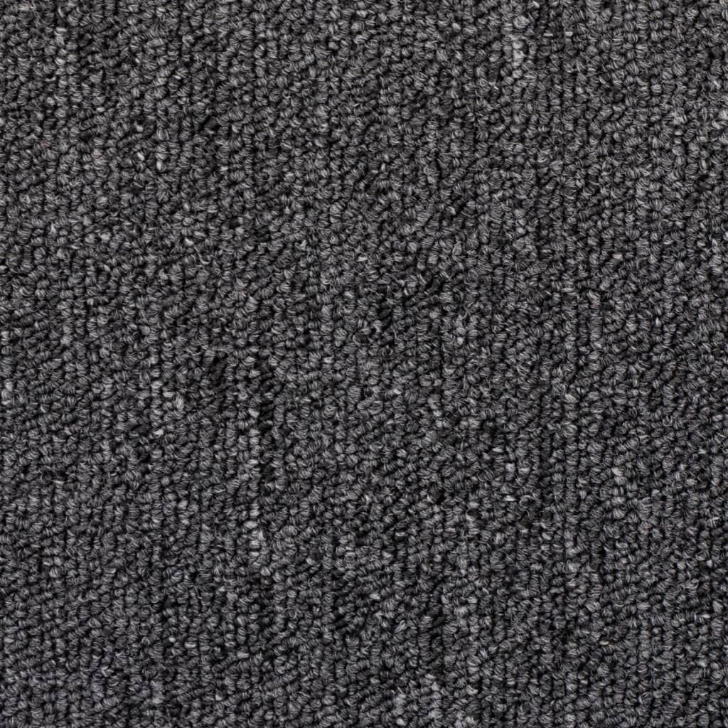 Stufenmatten 15 Stk. 65x24x4 cm Anthrazit Halbrund Groß