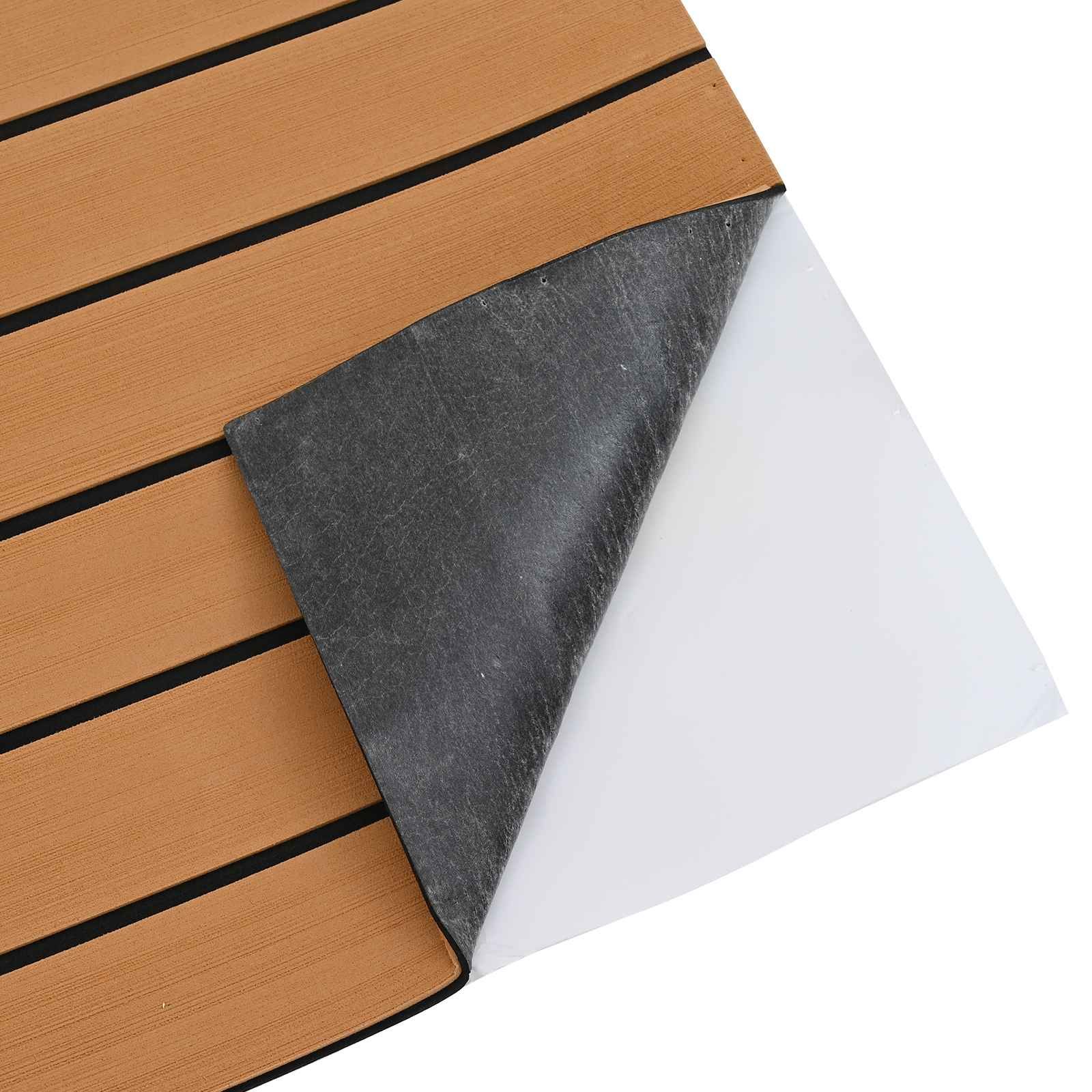 Bootsmatte Braun und Schwarz 240 x 90 cm EVA