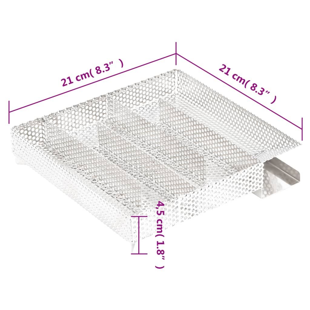 Räucherofen mit Kaltrauchgenerator Verzinkter Stahl