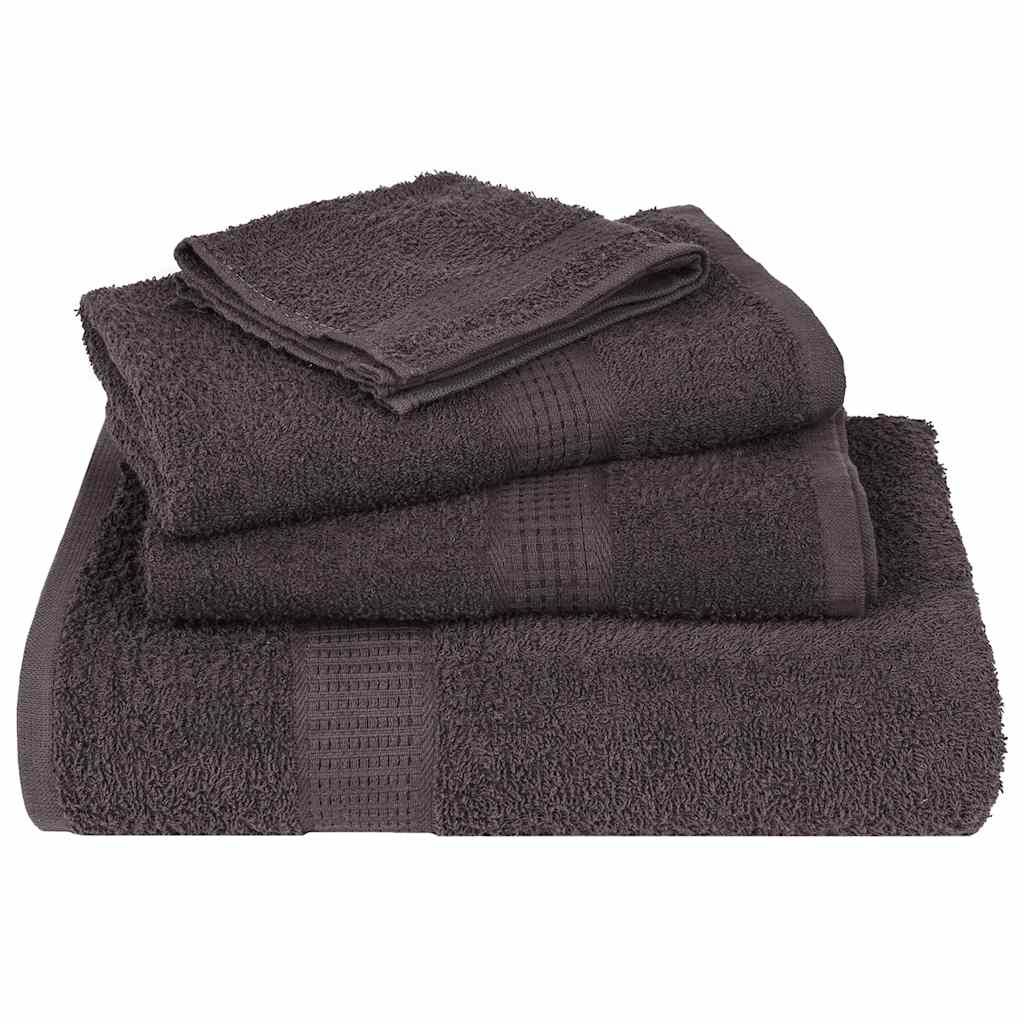 Waschlappen FROGN 2 Stk. Anthrazit 15x21 cm 360 g/m²