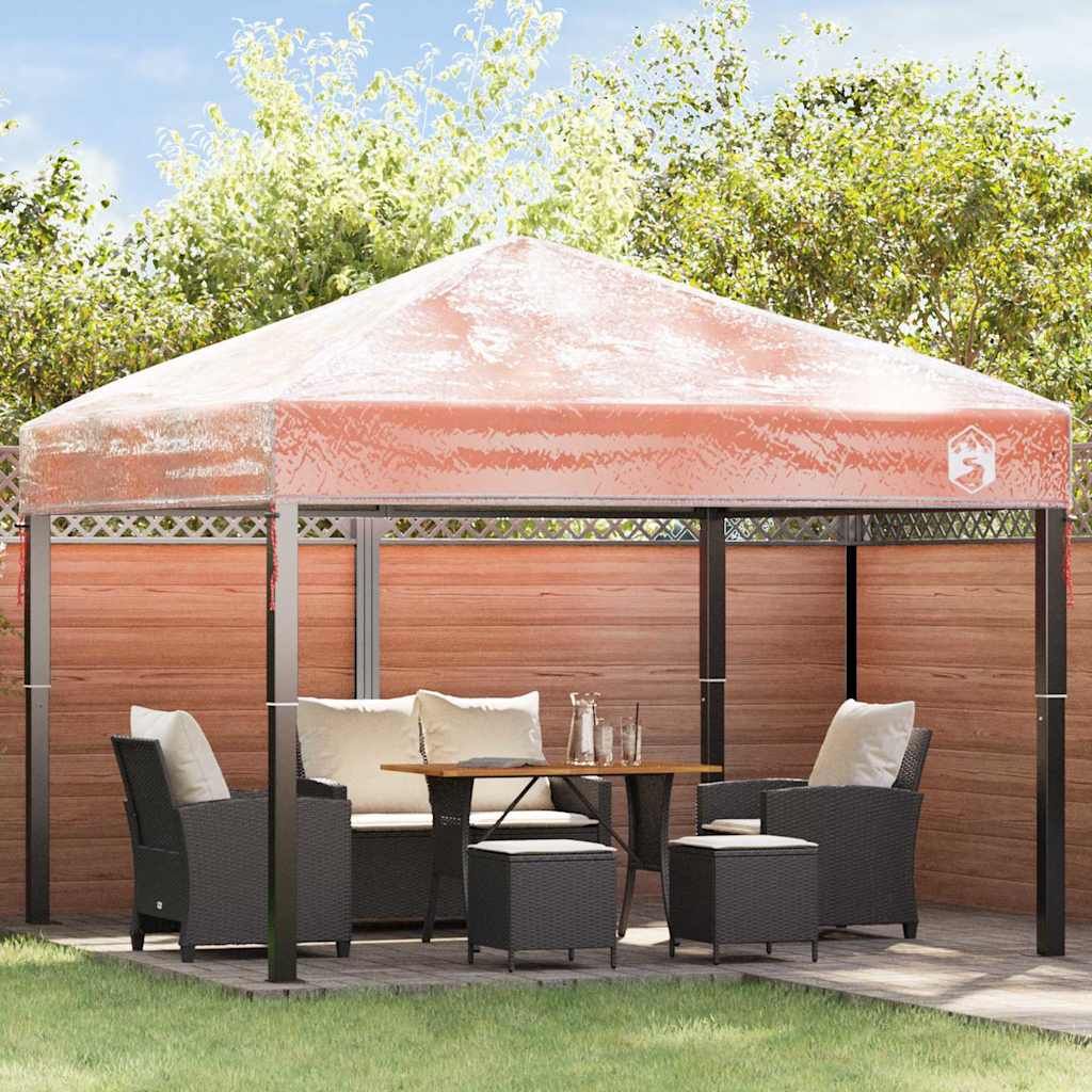 Ersatzbezug für Pavillon 300 x 300 x 26 cm Transparent PVC