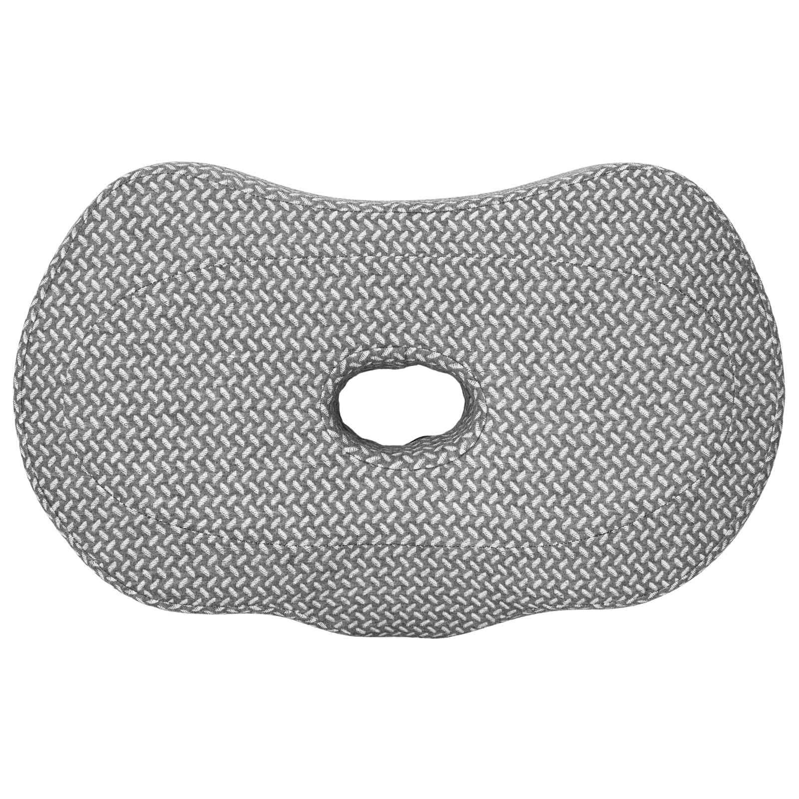 Nackenstützkissen Grau 53 x 34,5 x 10,5 cm Viscoschaum