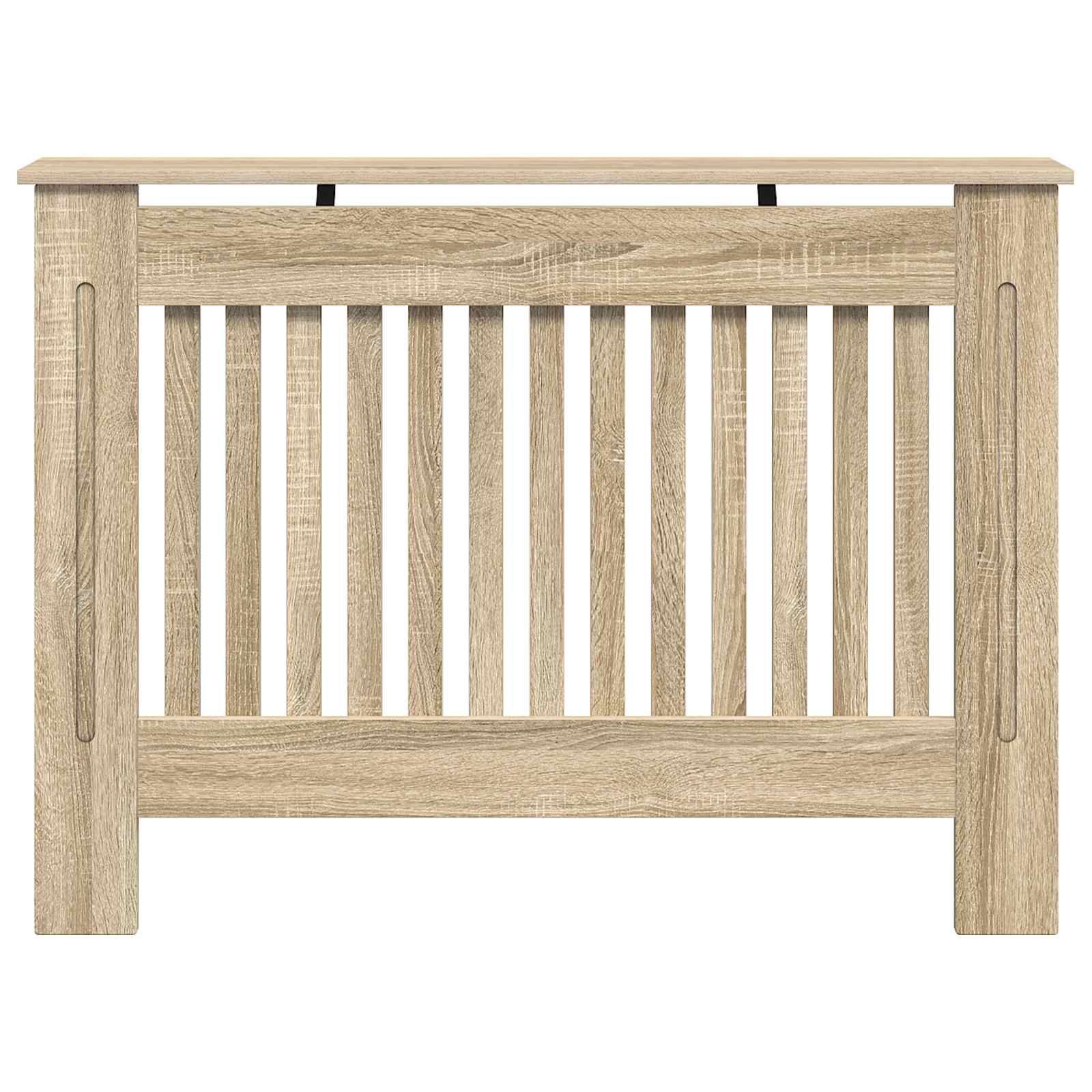 Heizkörperverkleidung 112x19x81,5 cm Holzwerkstoff