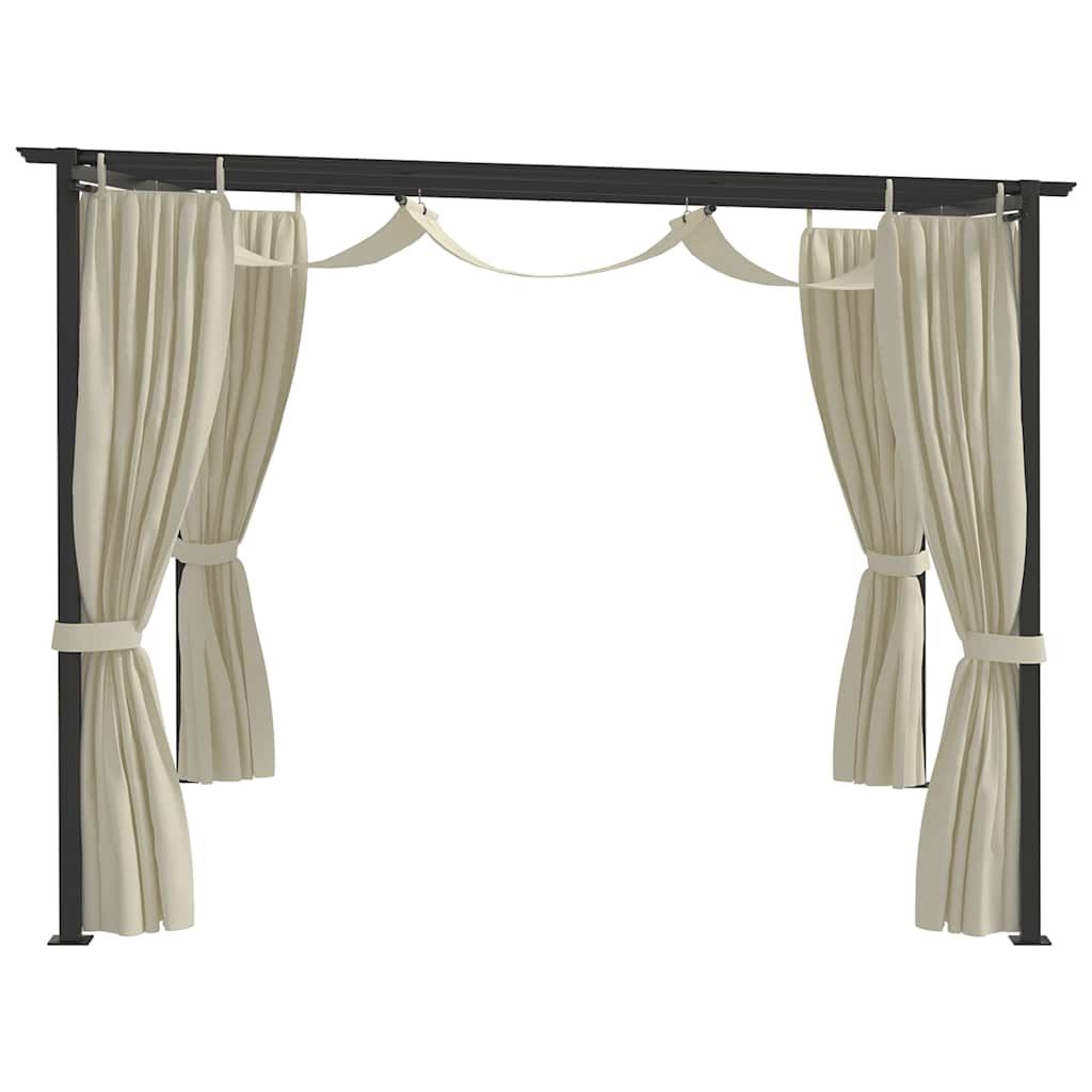 Pavillon 4 x 3 m Creme