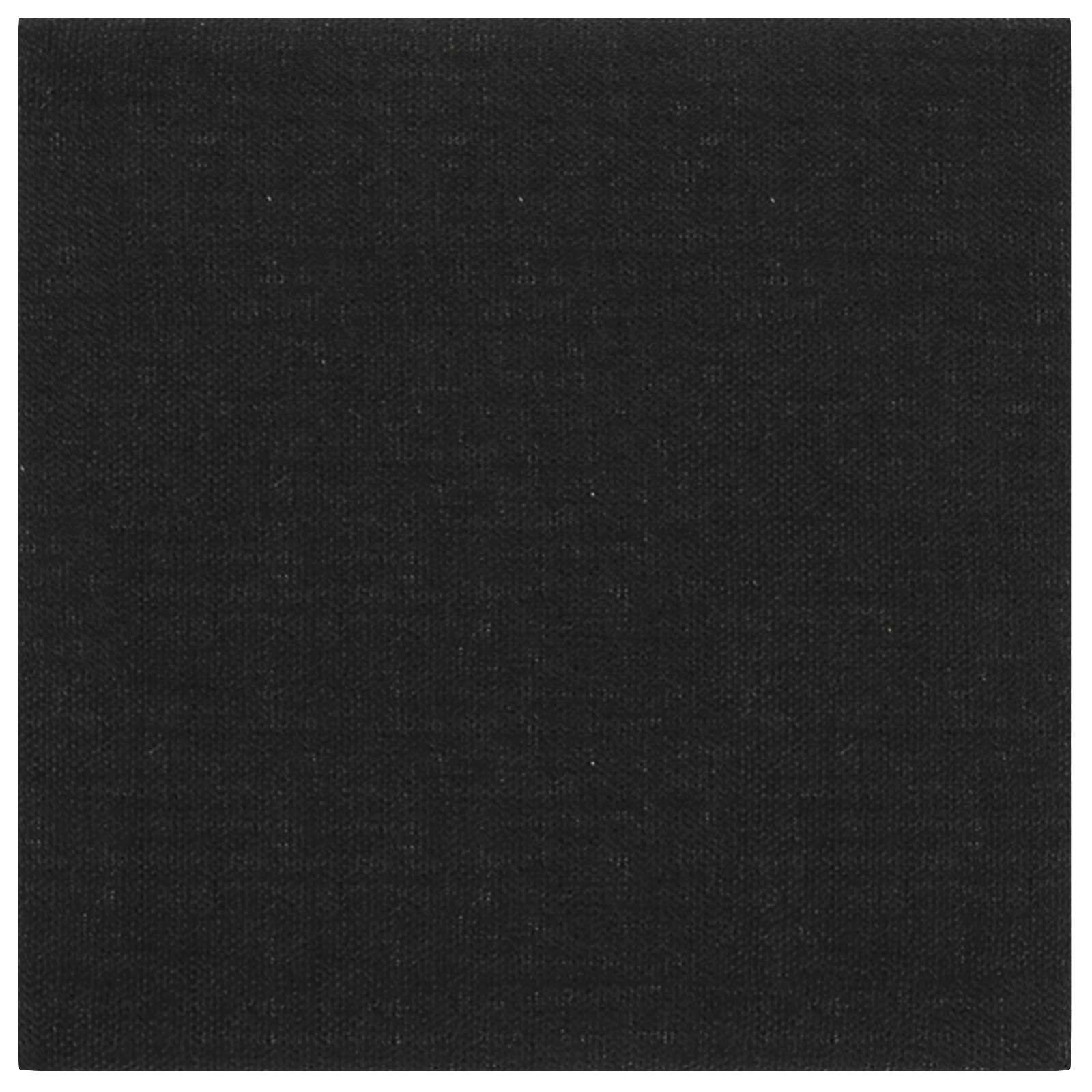 Wandkopfteilen 12 pcs Schwarz 30 x 30 cm Stoff