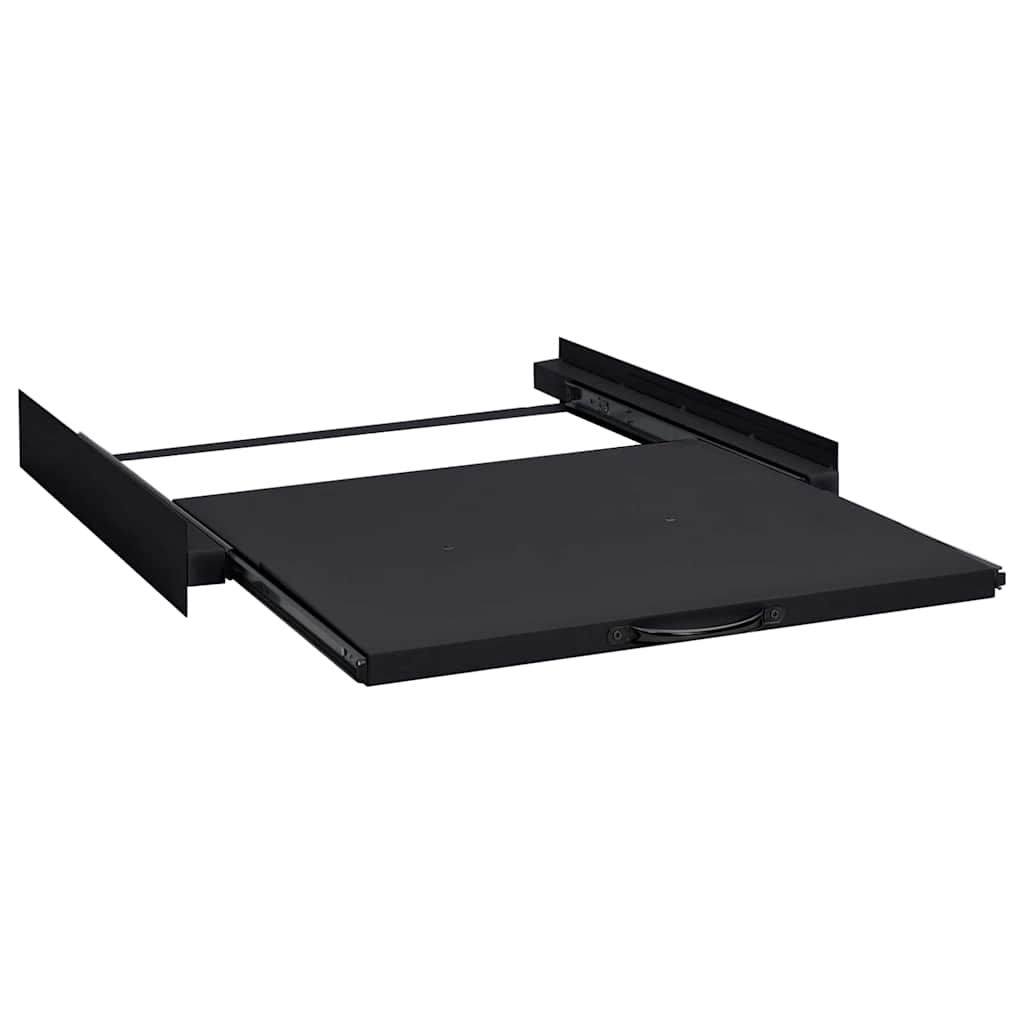 Waschmaschinen Zwischenablage Schwarz 60 x 60 x 8 cm Stahl