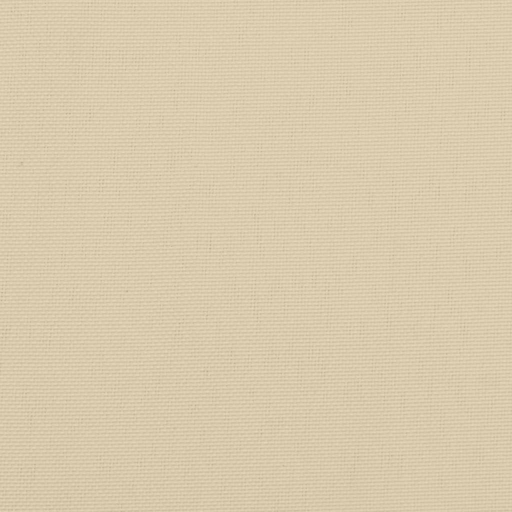 Niedriglehner-Auflagen 2 Stk. Beige Oxford-Gewebe