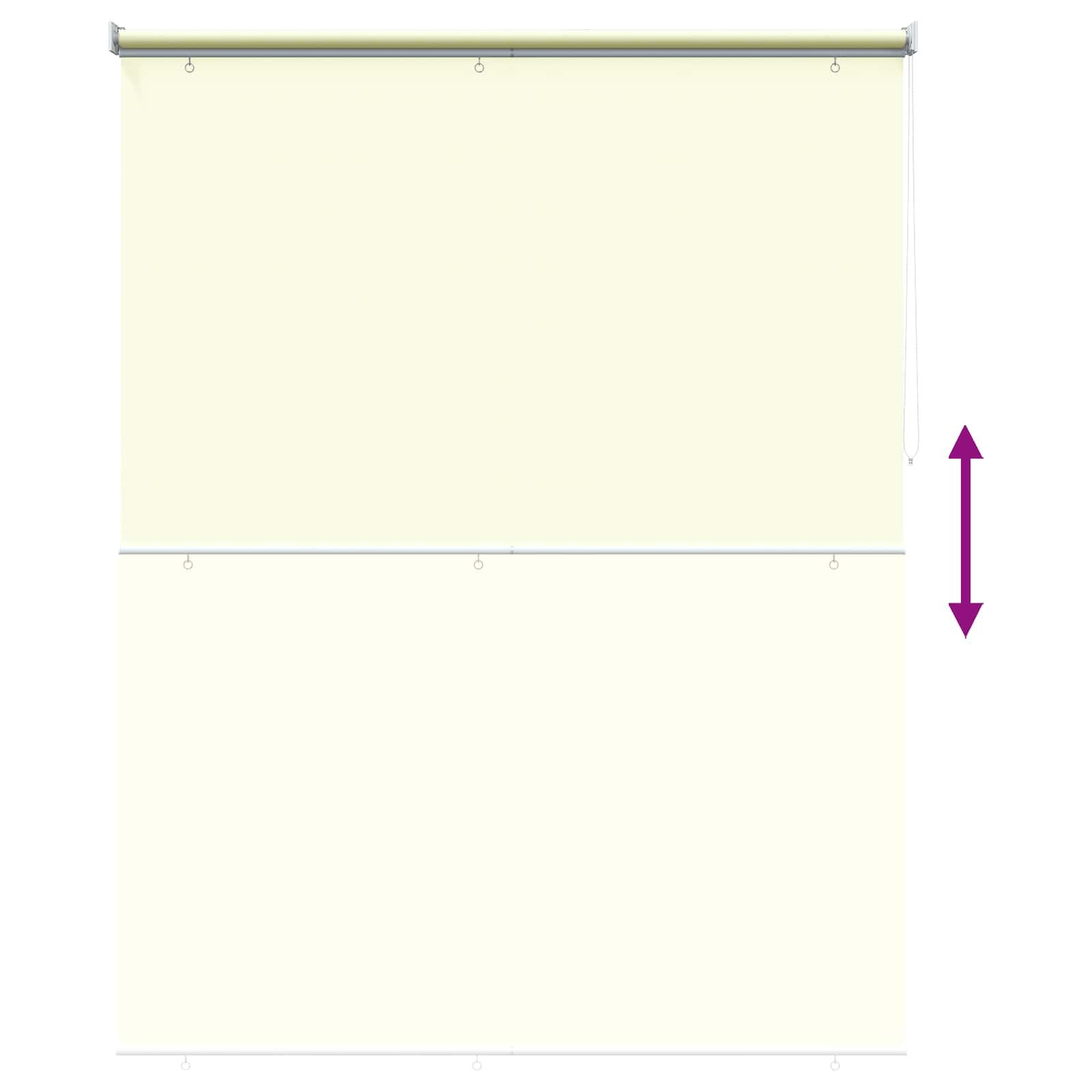 Rollo mit UV-Schutz Creme 200 x 140 cm Polyester