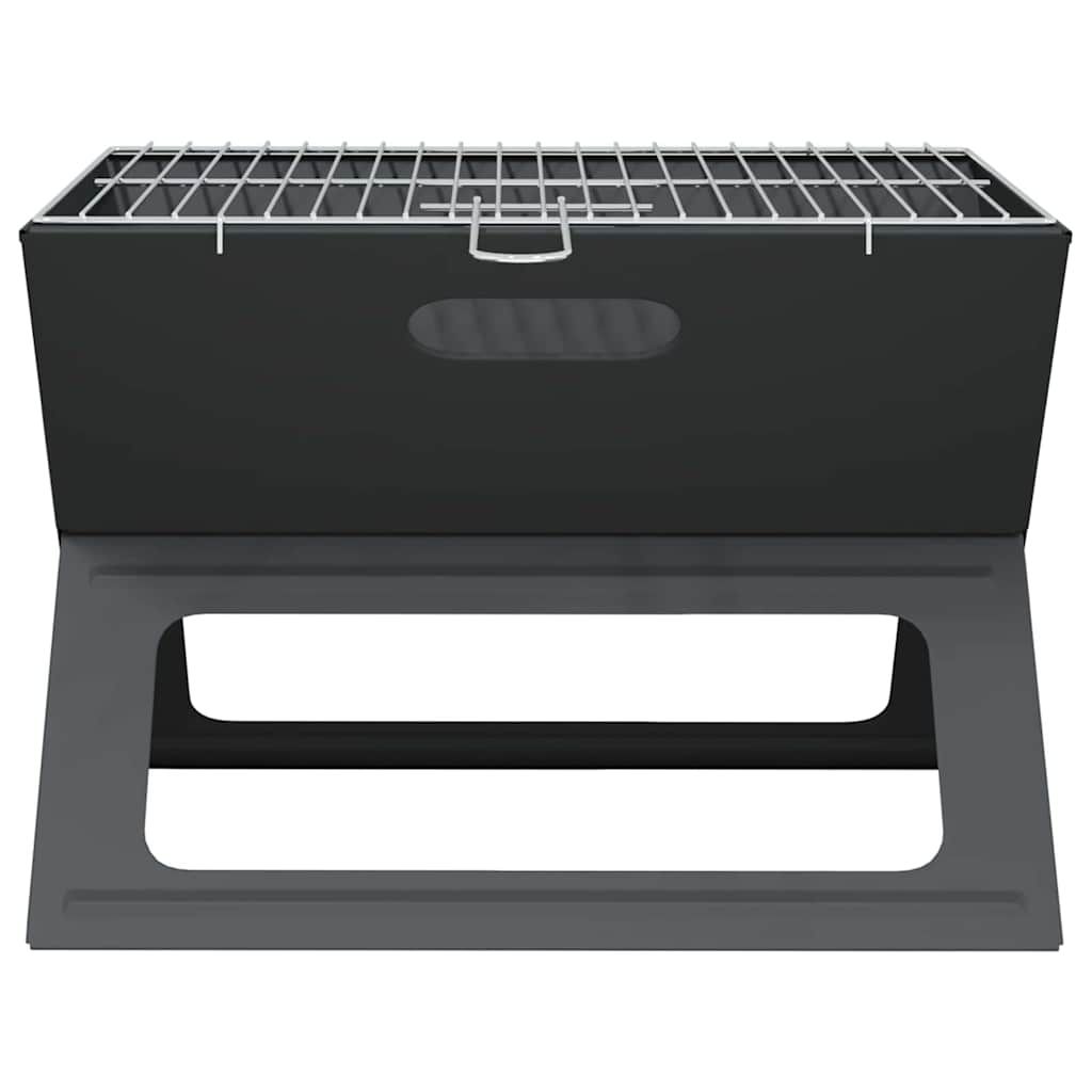 Outdoor Grill 46 x 31 x 31 cm Stahl Schwarz