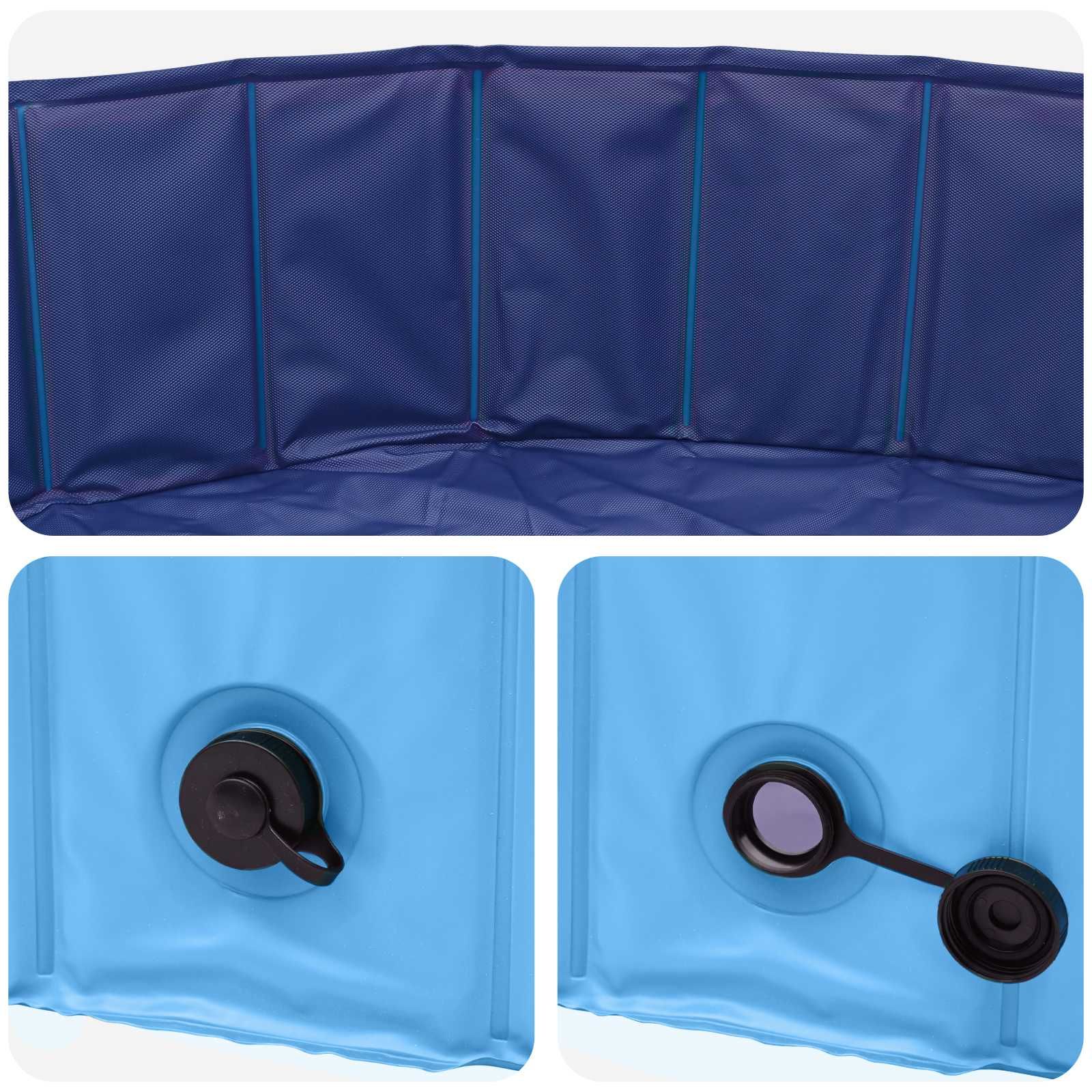 Kinder Schwimmbecken Ø 80 x 20 cm Rund für Kind für Blau