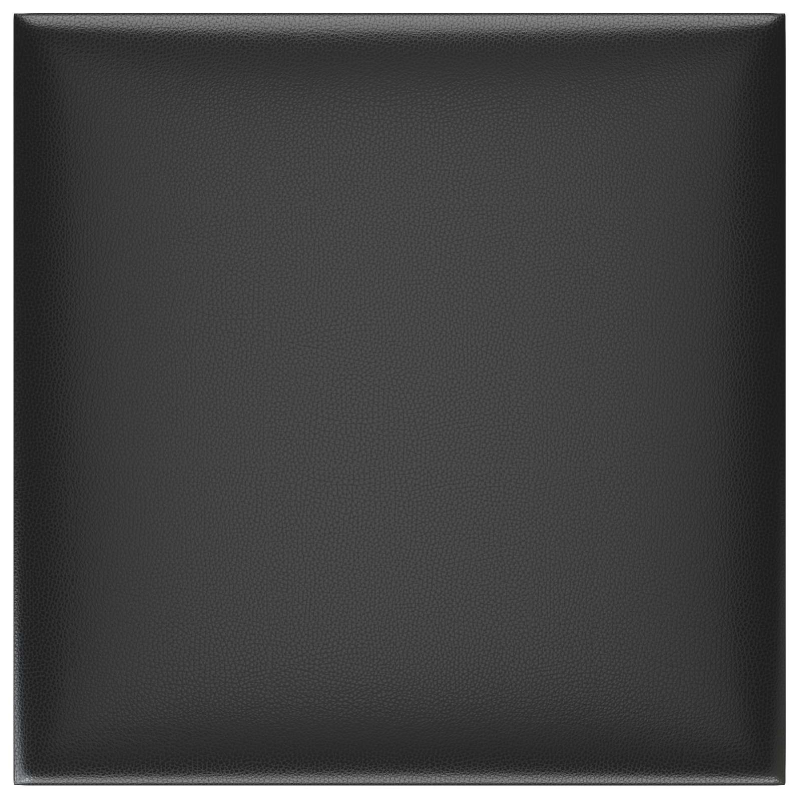 Wandkopfteilen 12 pcs Schwarz 30 x 30 cm Stoff