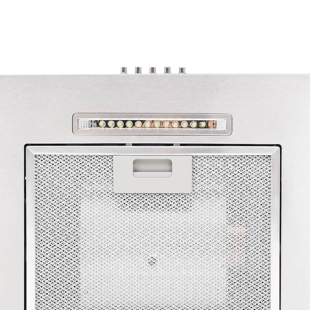 Wandmontierte Dunstabzugshaube 60 cm Edelstahl 756 m³/h LED