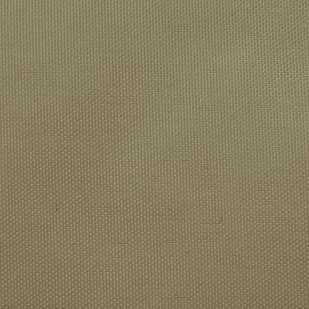 Sonnensegel Oxford-Gewebe Trapezförmig 2/4x3 m Beige
