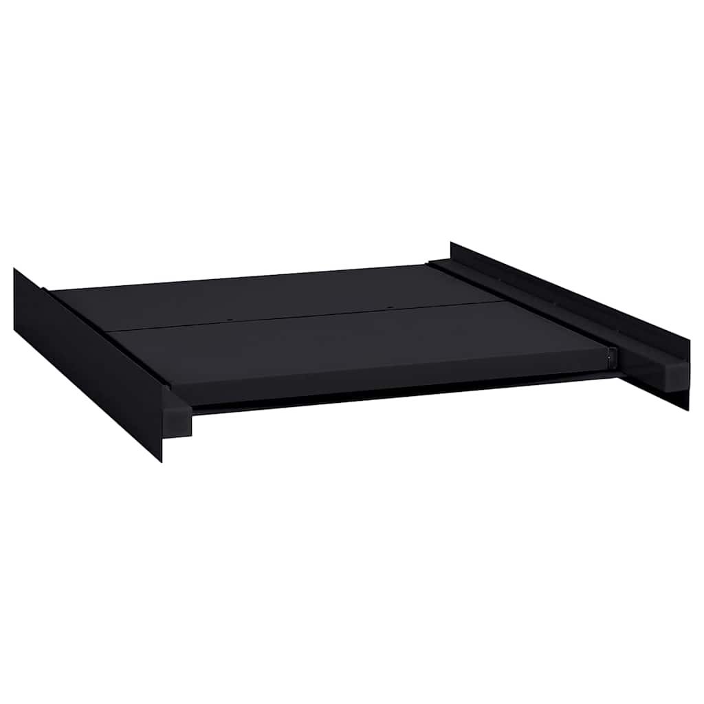 Waschmaschinen Zwischenablage Schwarz 60 x 60 x 8 cm Stahl