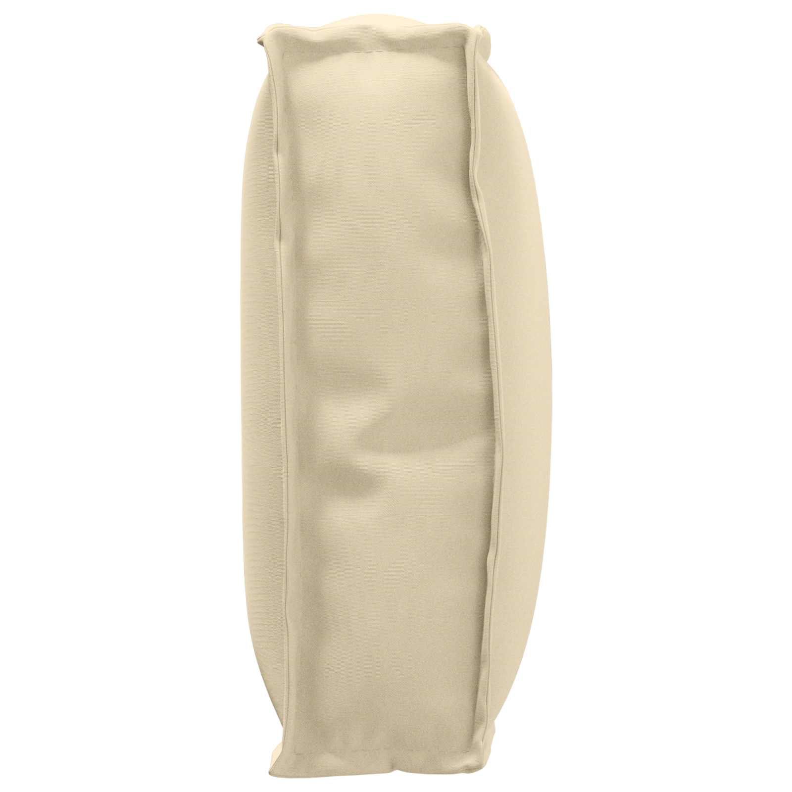 Kissen Beige 60 x 40 x 12 cm Oxford-Stoff