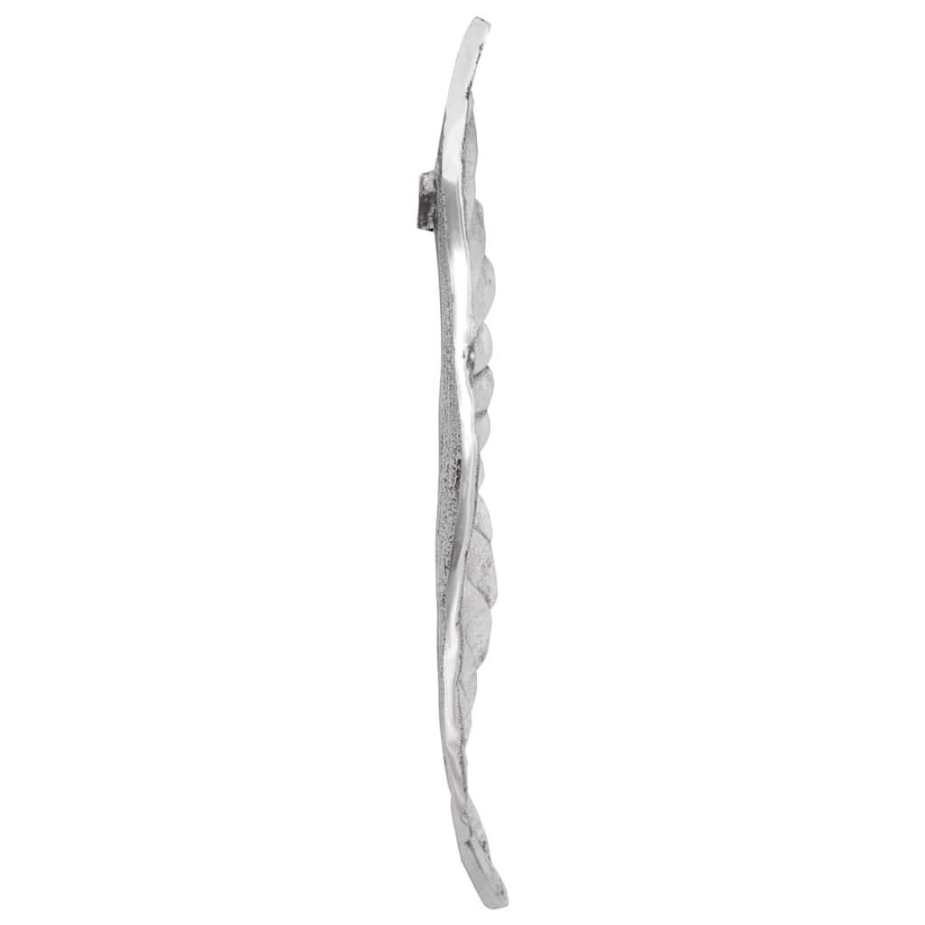 Flügel-Skulptur 2 pcs Silber 31 x 5 x 91 cm Aluminium