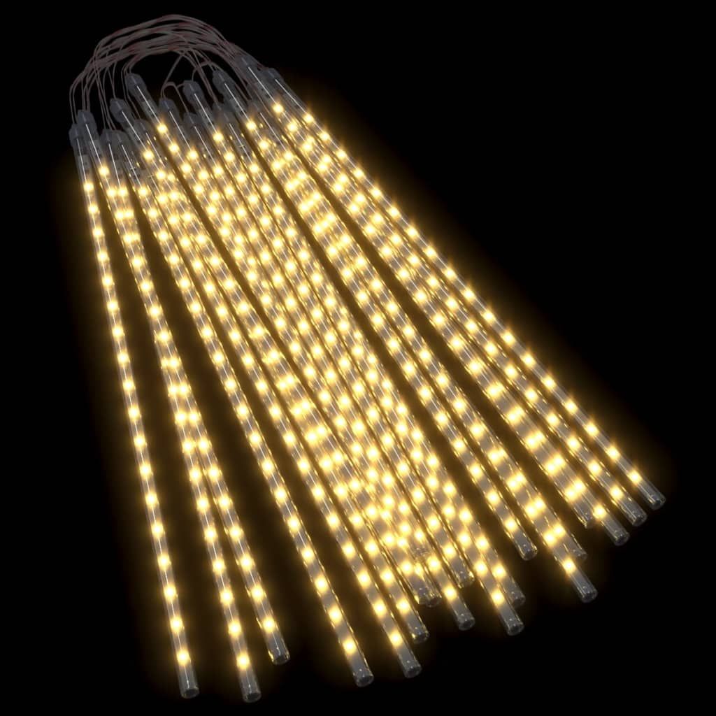 LED Meteor-Lichter 20 Stk. 50 cm Warmweiß 720 LEDs