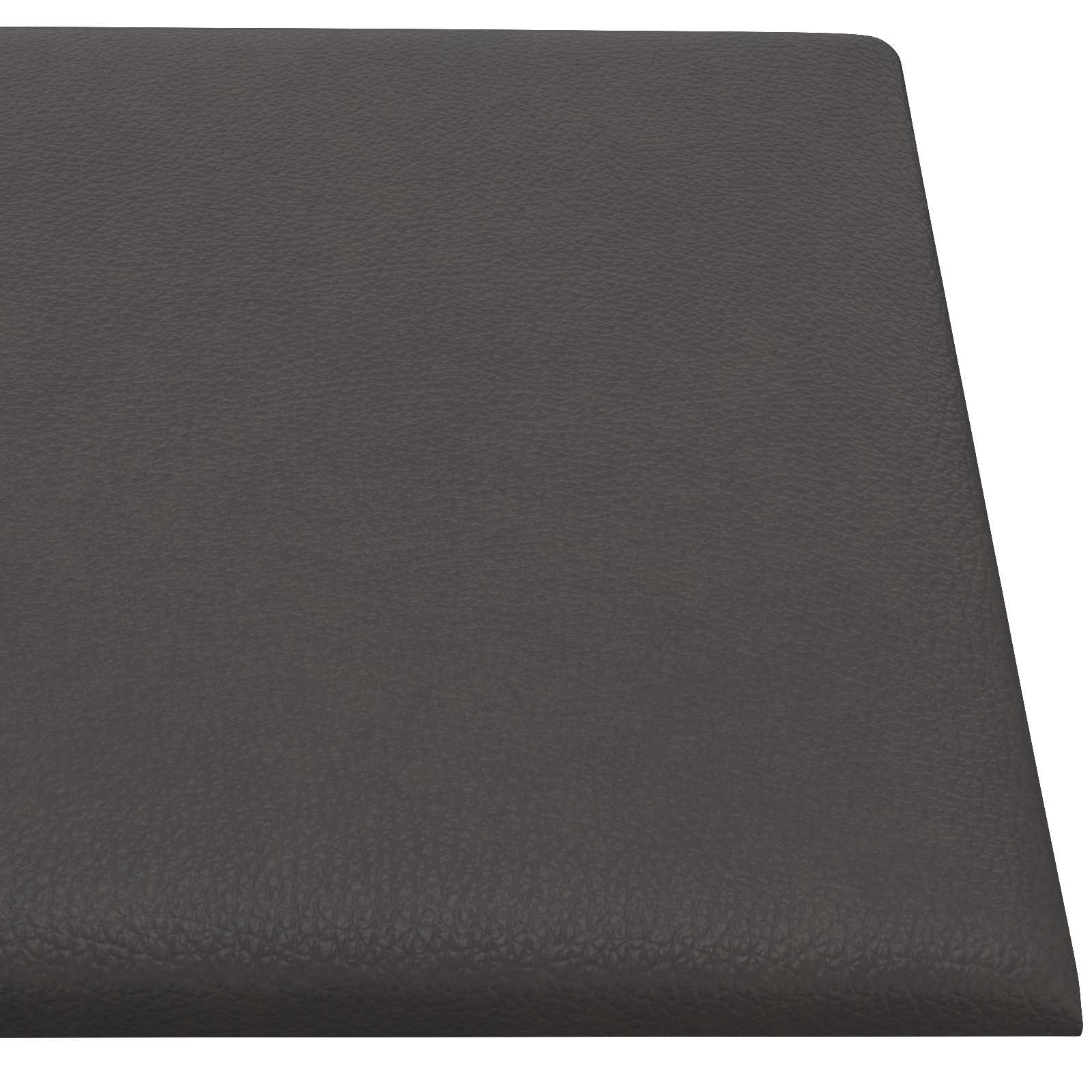 Wandkopfteilen 12 pcs Grau 30 x 15 cm Stoff