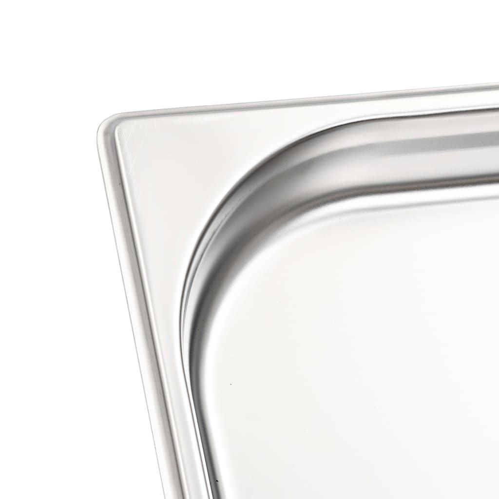 Gastronormbehälter 8 Stk. GN 1/2 40 mm Edelstahl