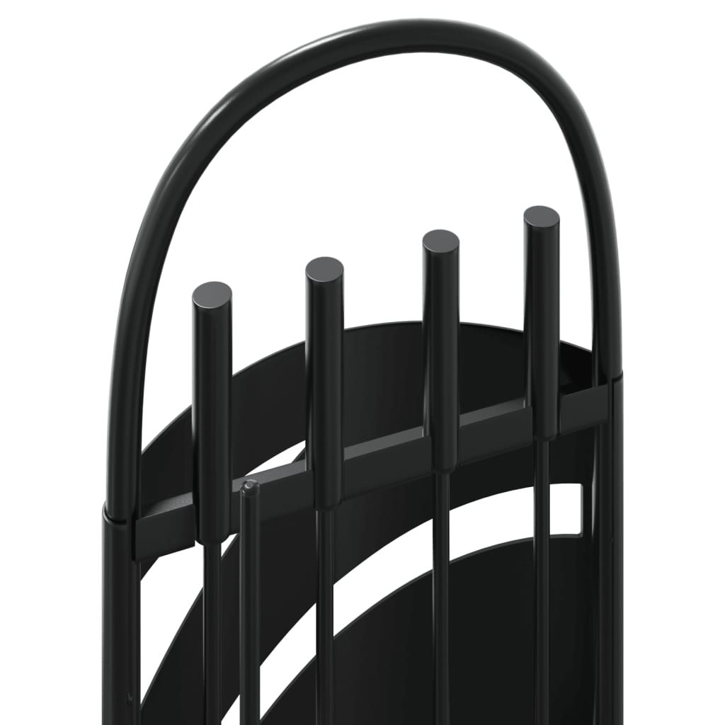5-teiliges Kaminbesteck-Set 23 x 15 x 66 cm Stahl