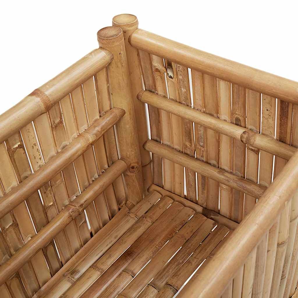 Hochbeet Braun 70 x 35 x 70 cm Bambus