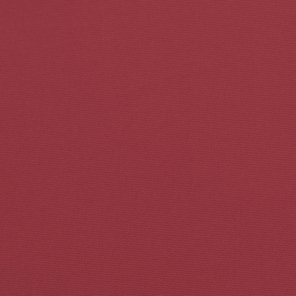 Gartenbank-Auflage Weinrot 120x50x4 cm Oxford-Gewebe