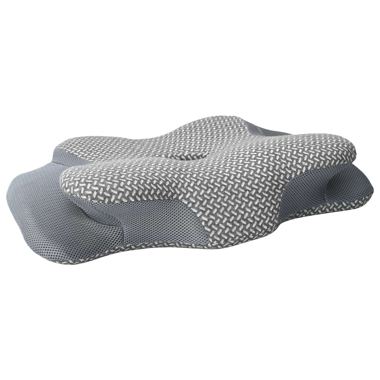Nackenkissen Grau Viscoschaum 58 x 38 x 12 cm