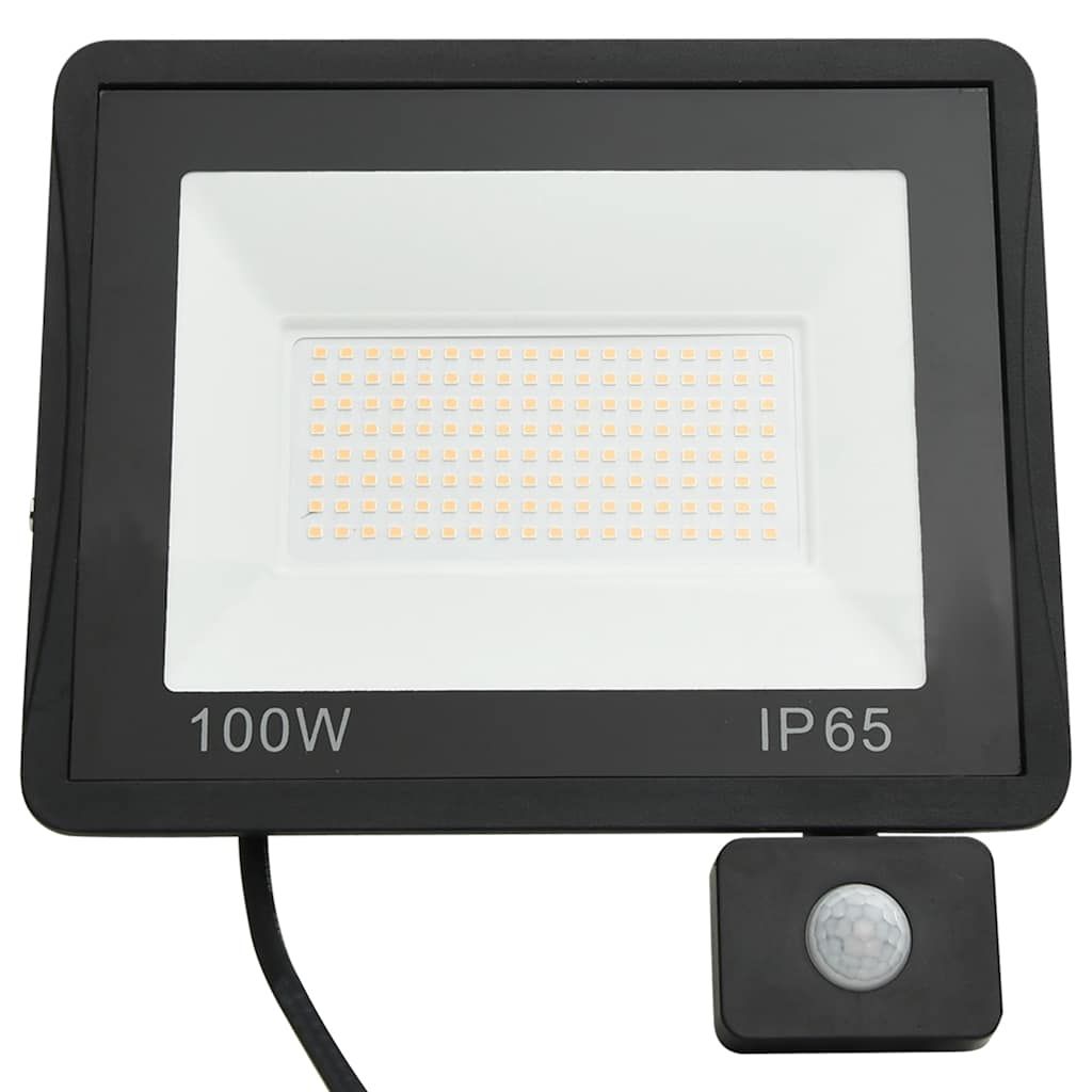 LED-Fluter mit Sensor 100 W Kaltweiß