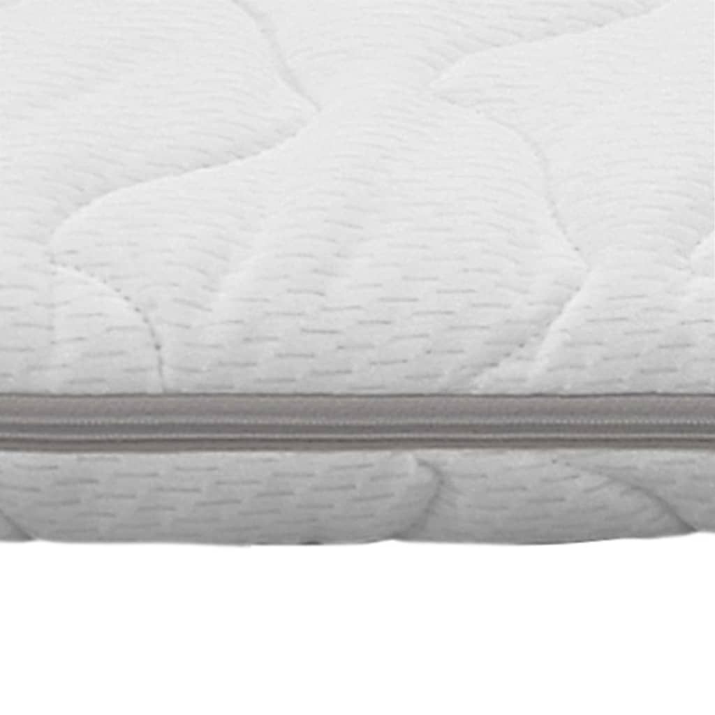 Matratzenauflage 80 x 200 cm viskoelastischer Memory-Schaum 6cm