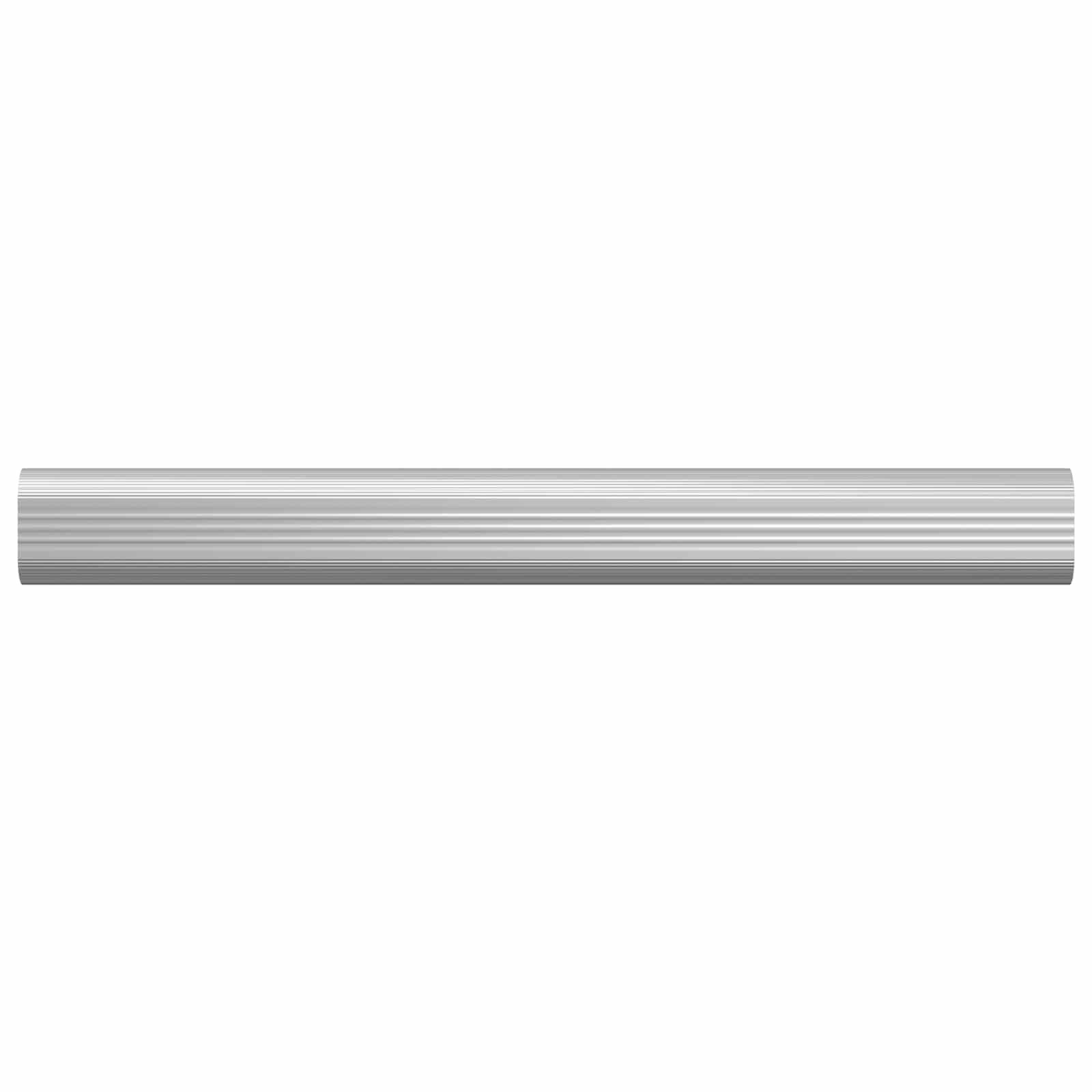 Kleiderstange 12 pcs Silber 264 x 15 x 29 mm Aluminiumlegierung