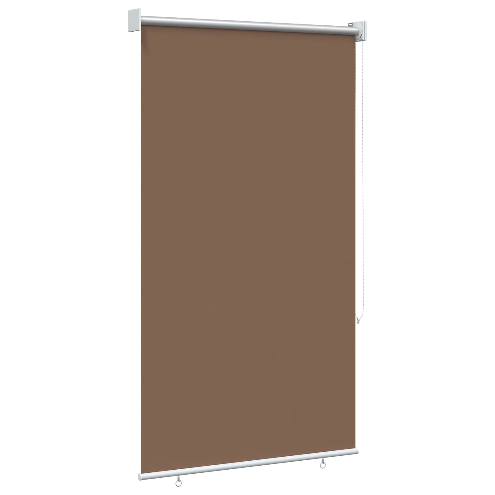 Rollo mit UV-Schutz Taupe 60 x 140 cm Polyester