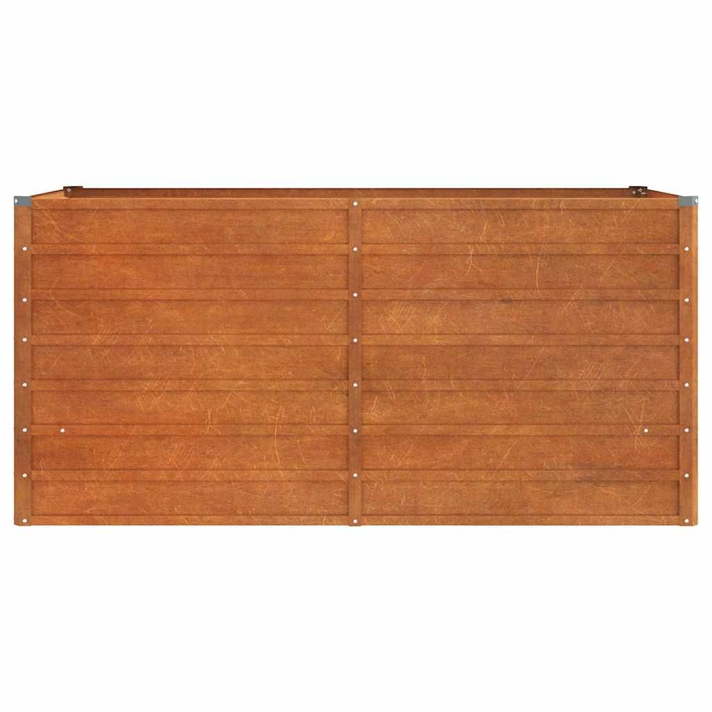 Hochbeet Rostig 160x80x77 cm Cortenstahl