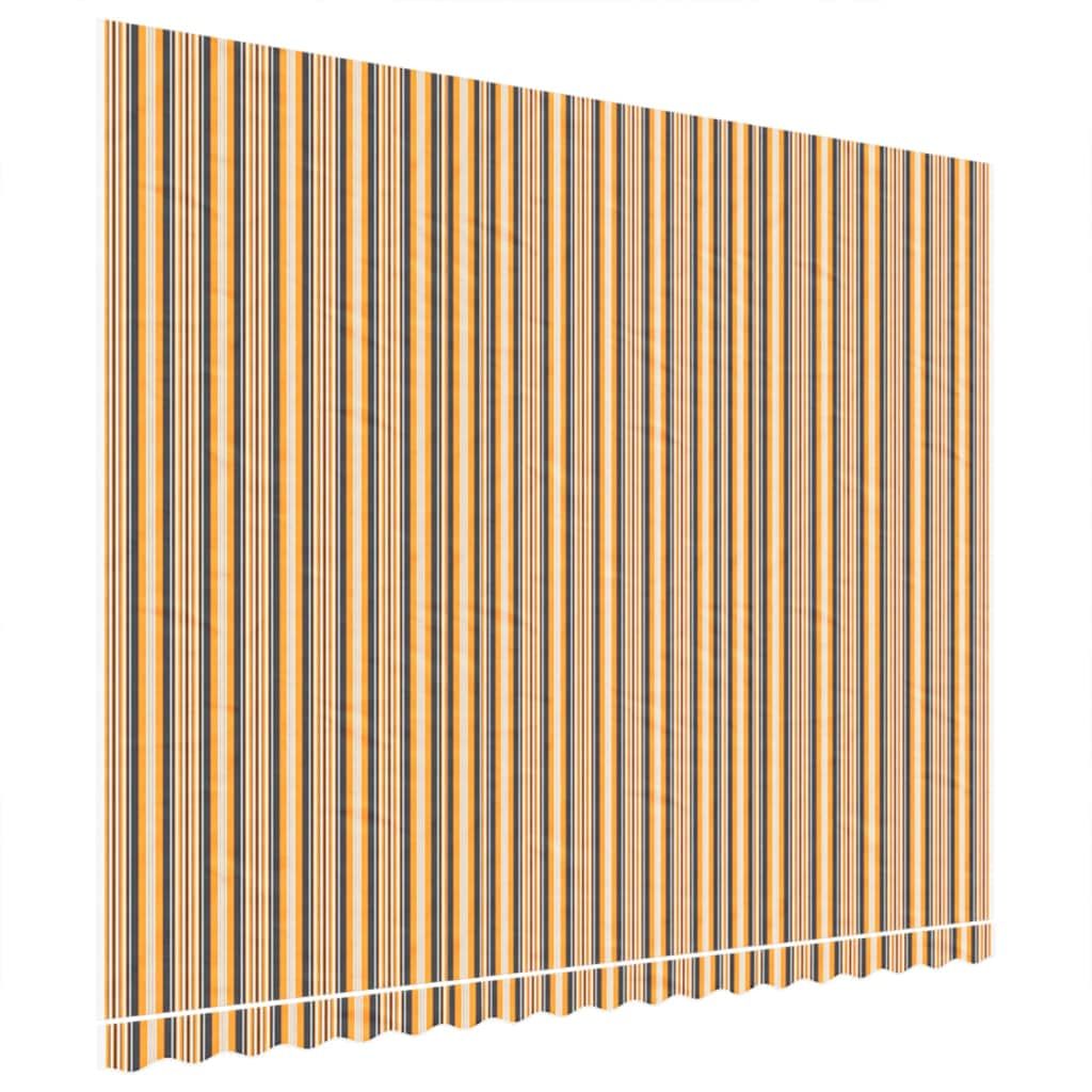Ersatzstoff für Markise Mehrfarbig 450x350 cm Polyester
