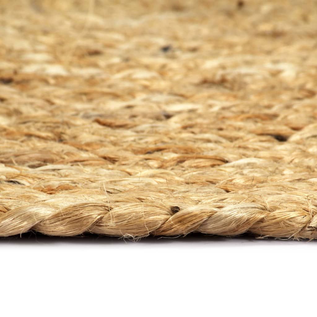 Tischsets 6 Stk. Natur 38 cm Rund Jute
