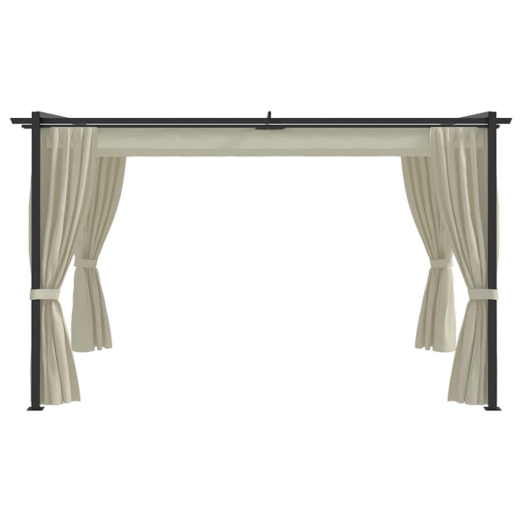 Pavillon 4 x 3 m Creme