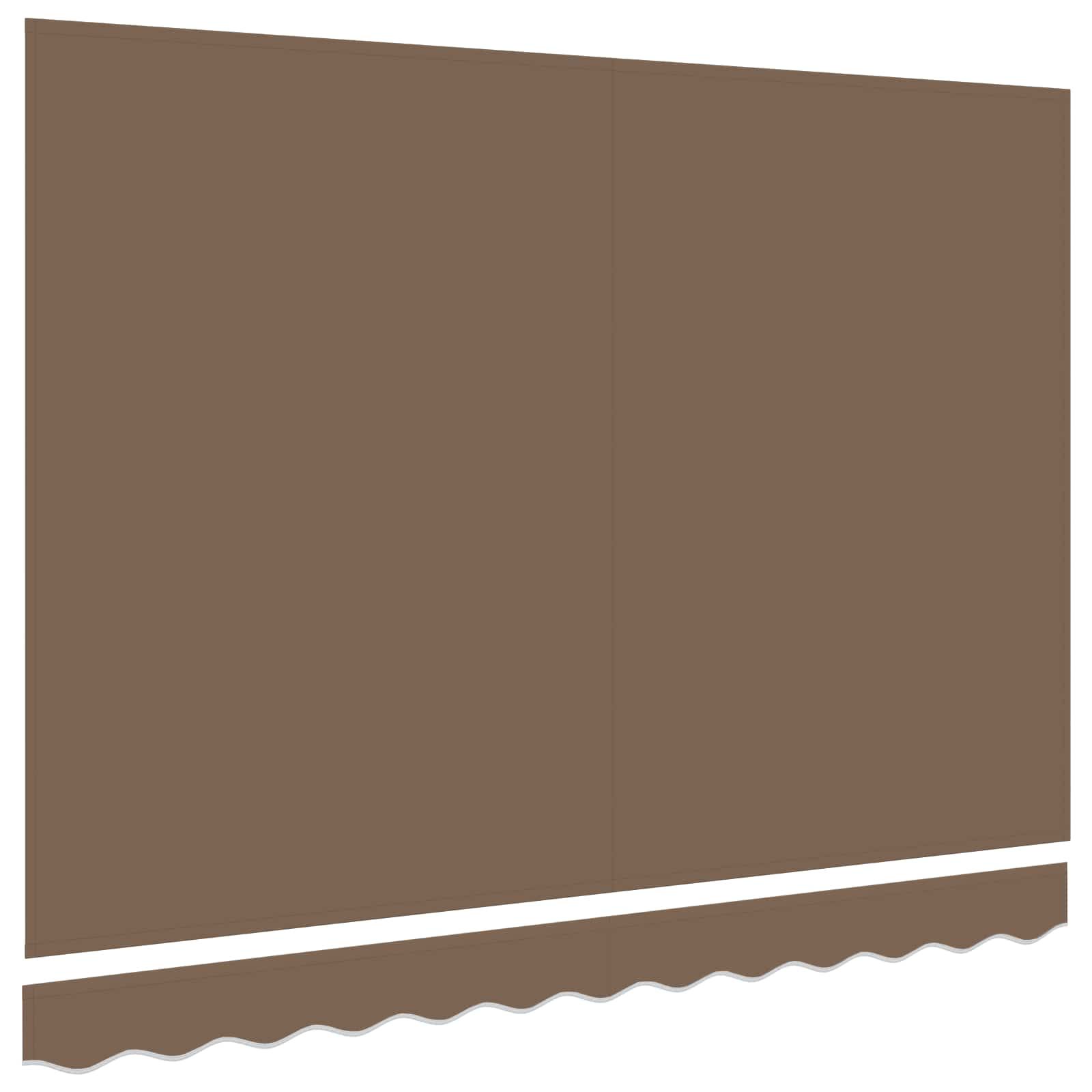 Ersatzbespannung für Markise 3,5x2 m Beige Polyester