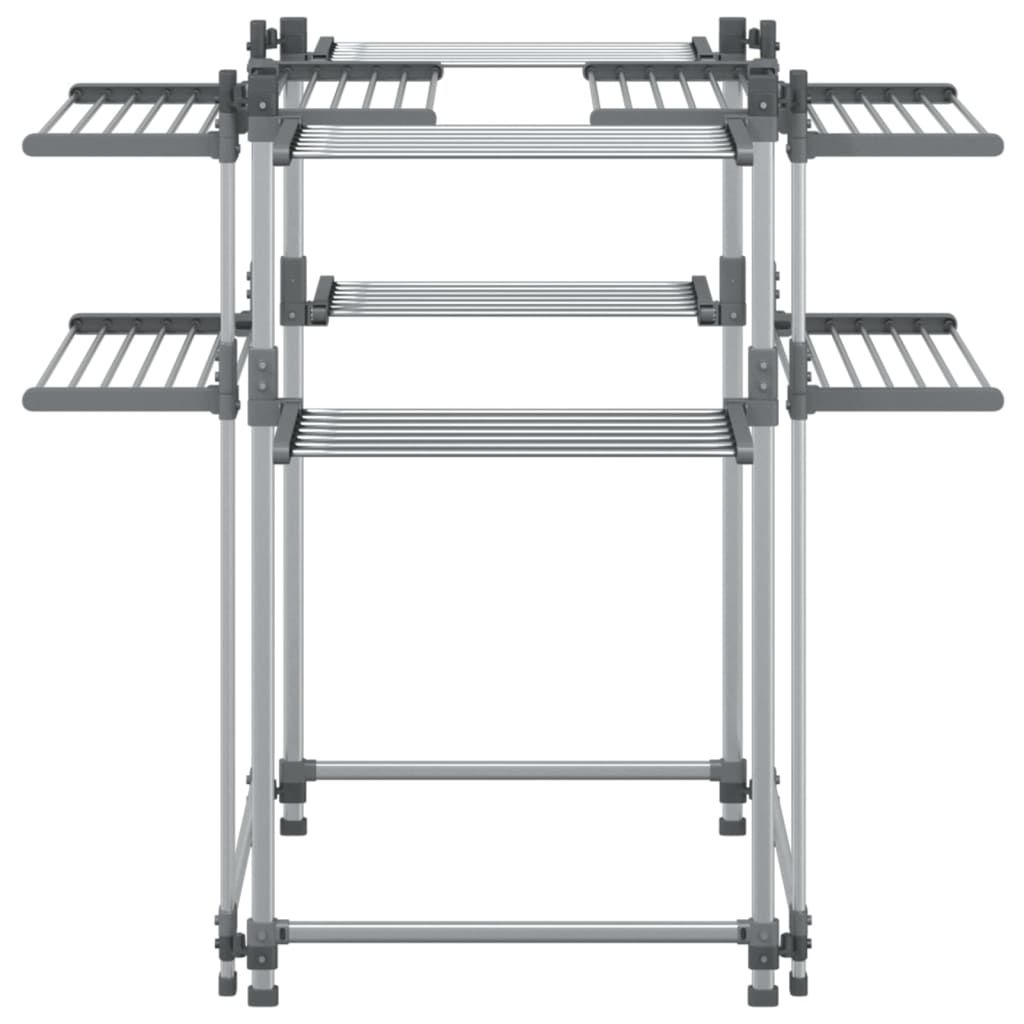 Wäschetrockner 107x107x120 cm Aluminium