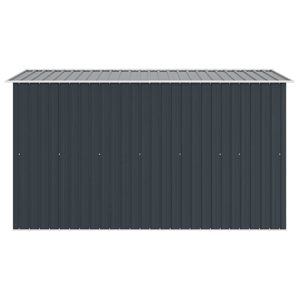 Gerätehaus 257x298x178 cm Metall Anthrazit