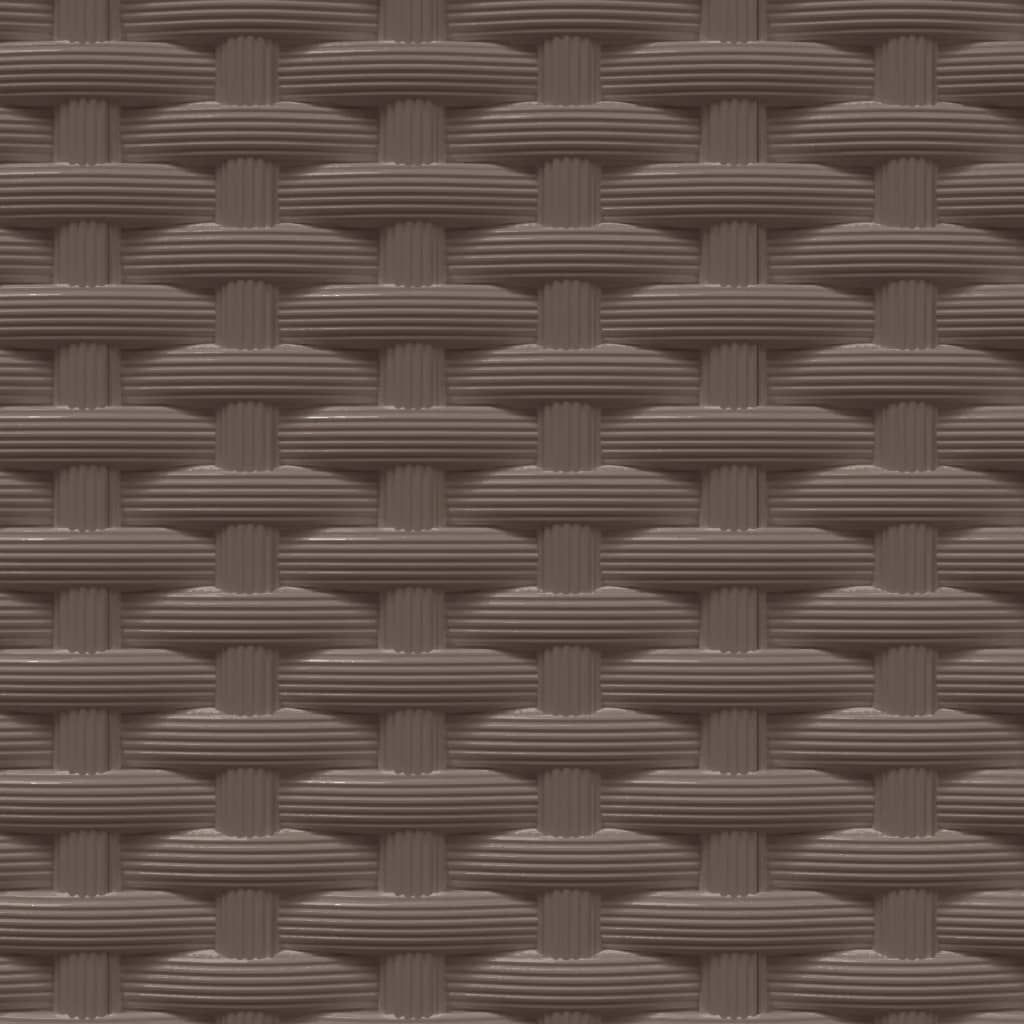 Pflanzkübel 4 Stk. Braun 30x30x37 cm Polypropylen
