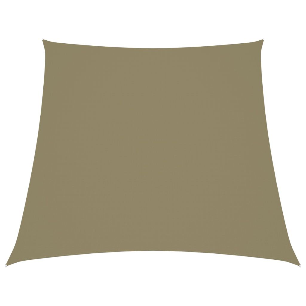 Sonnensegel Oxford-Gewebe Trapezförmig 2/4x3 m Beige
