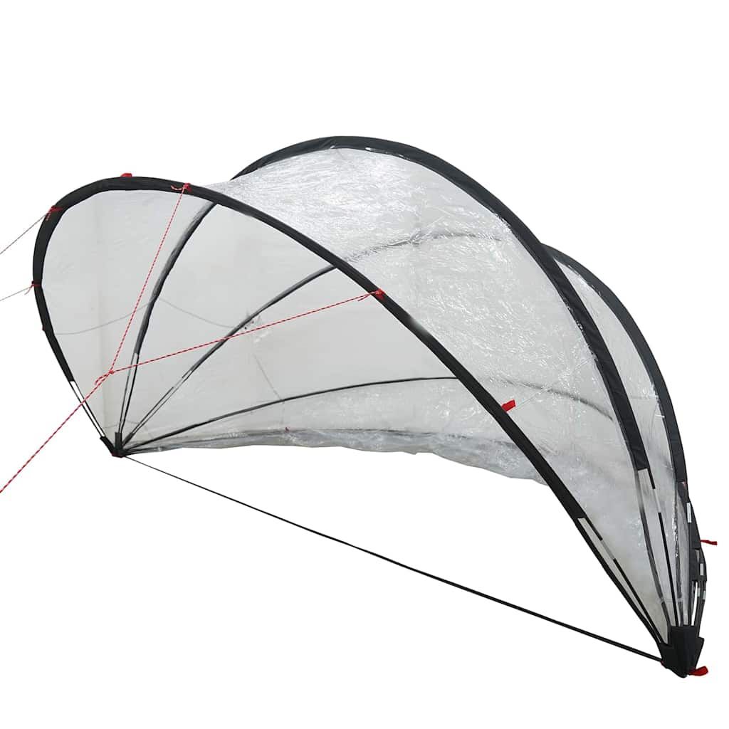 Pool-Dome 405 x 405 x 192 cm PVC Transparent