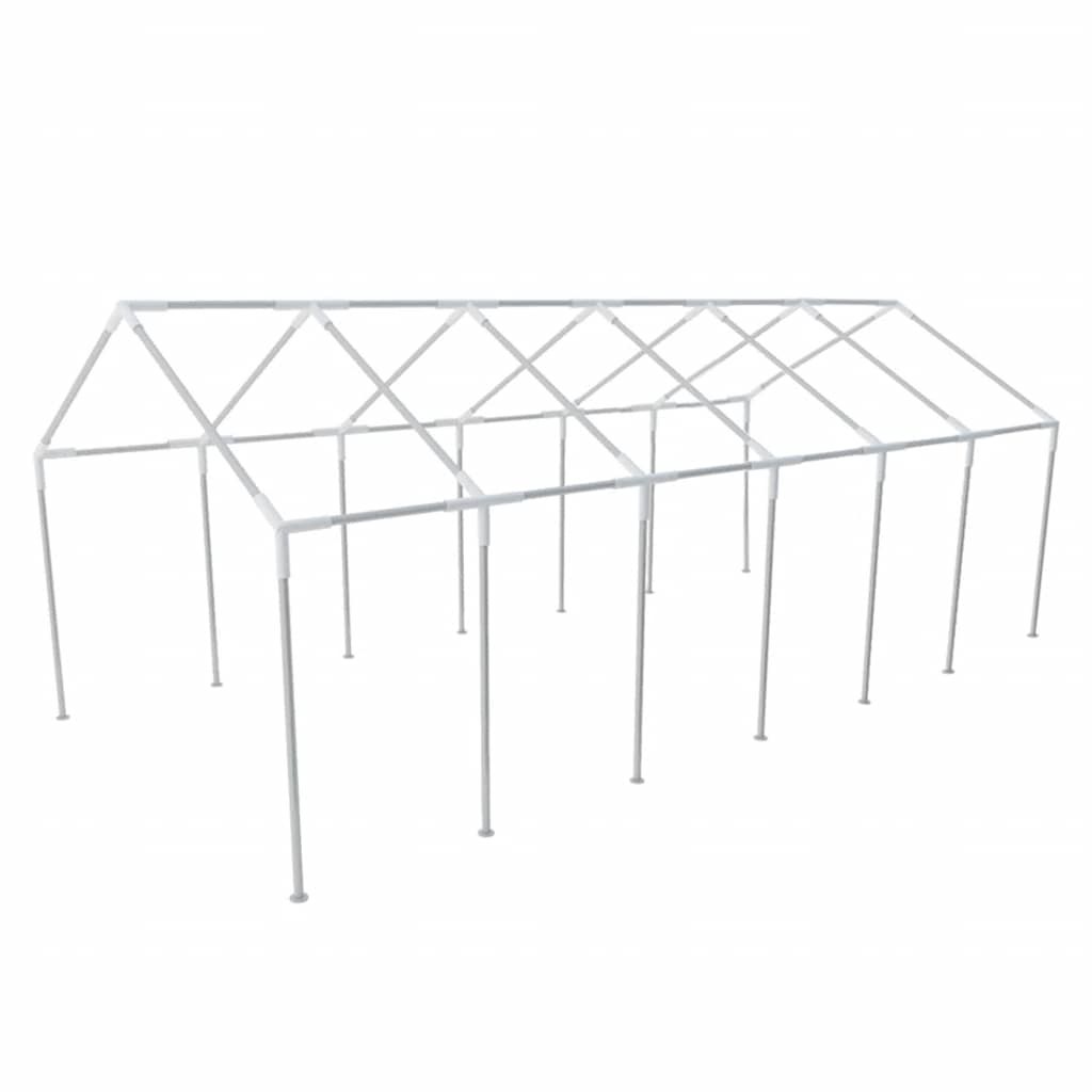 Weißes Partyzelt 12 x 6 m