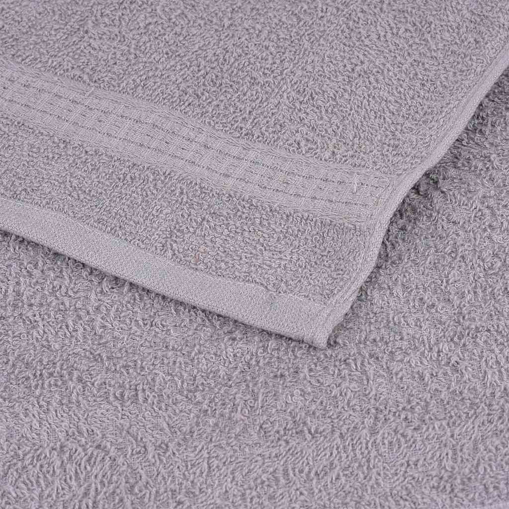 Badetücher FROGN 4 Stk. Grau 100x150 cm 360 g/m²