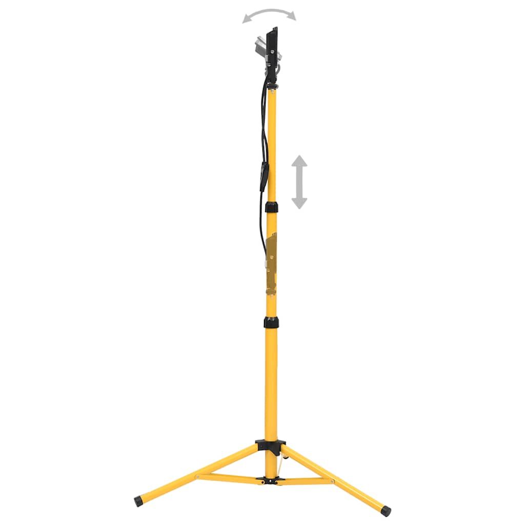 LED-Fluter mit Stativ 2x30 W Kaltweiß