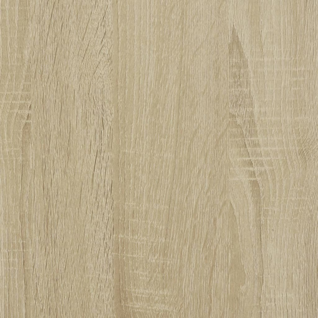 Postament mit Stauraum Sonoma-Eiche 31x30x90 cm Holzwerkstoff