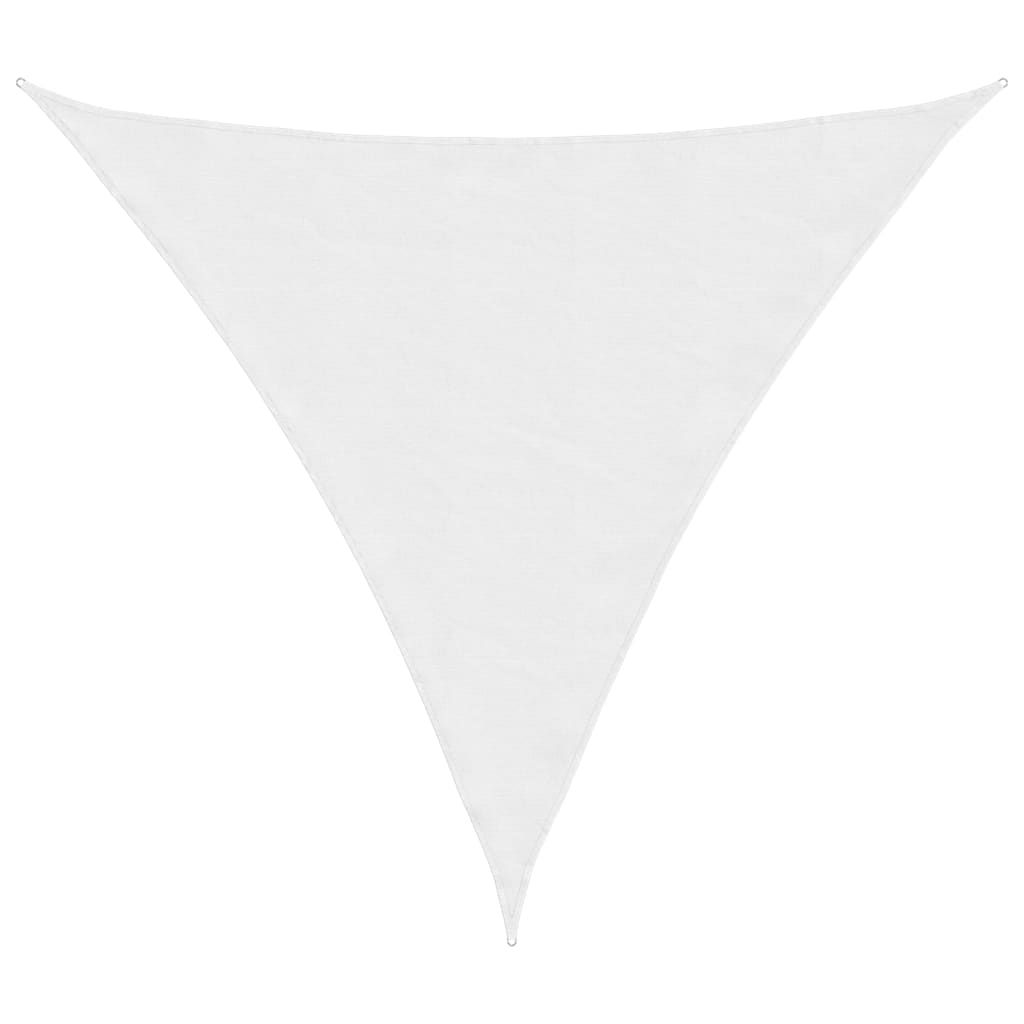 Sonnensegel Oxford-Gewebe Dreieckig 3x3x3 m Weiß