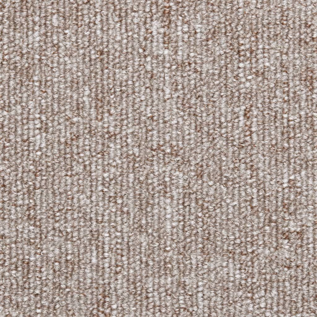 Stufenmatten 15 Stk. 56x17x3 cm Hellbraun Halbrund